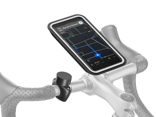 Smartphone PRO mount for bike handlebar