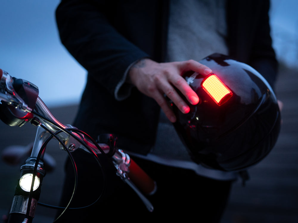 Universal magnetic headphone mount (lights not included)