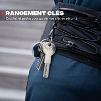 Magnetic running belt