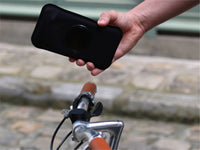 Porta telefono per bicicletta (tasca e piastra)