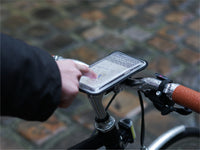 Porta telefono per bicicletta (tasca e piastra)