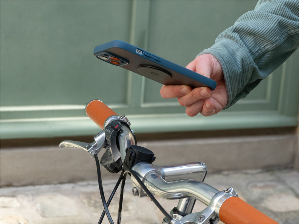 Bike phone mount (sleeve and plate)