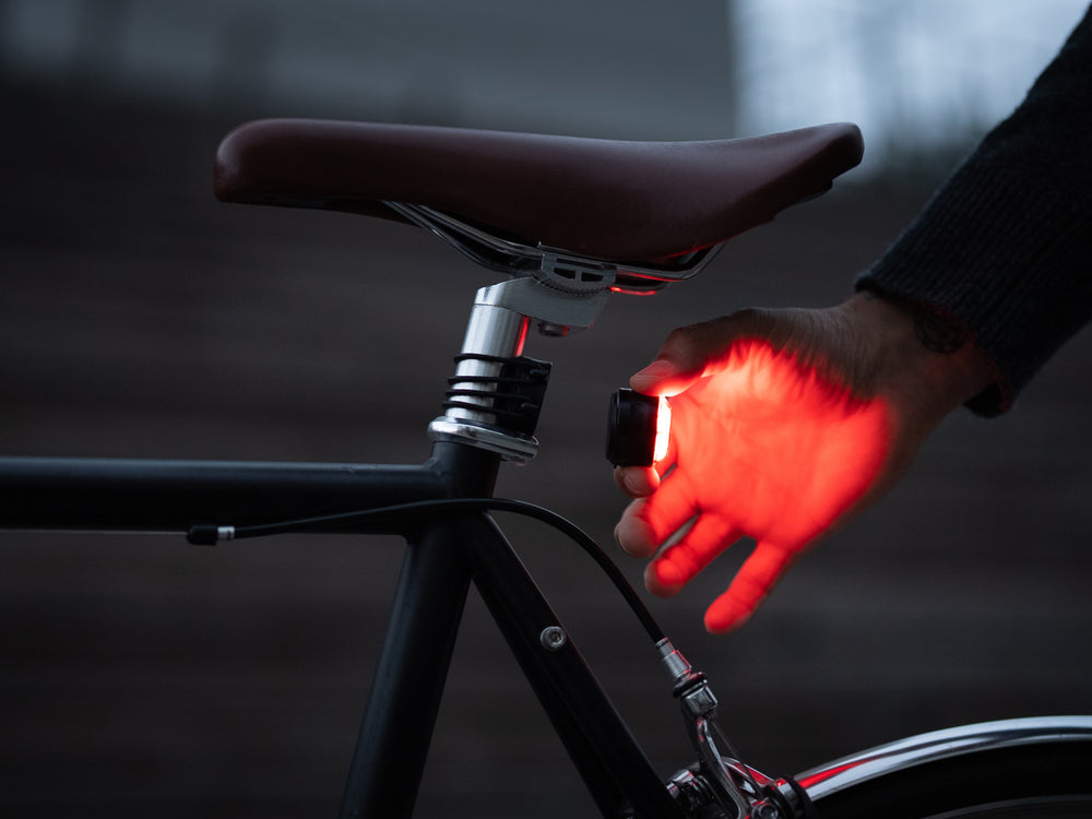 Mini magnetic front and rear lights