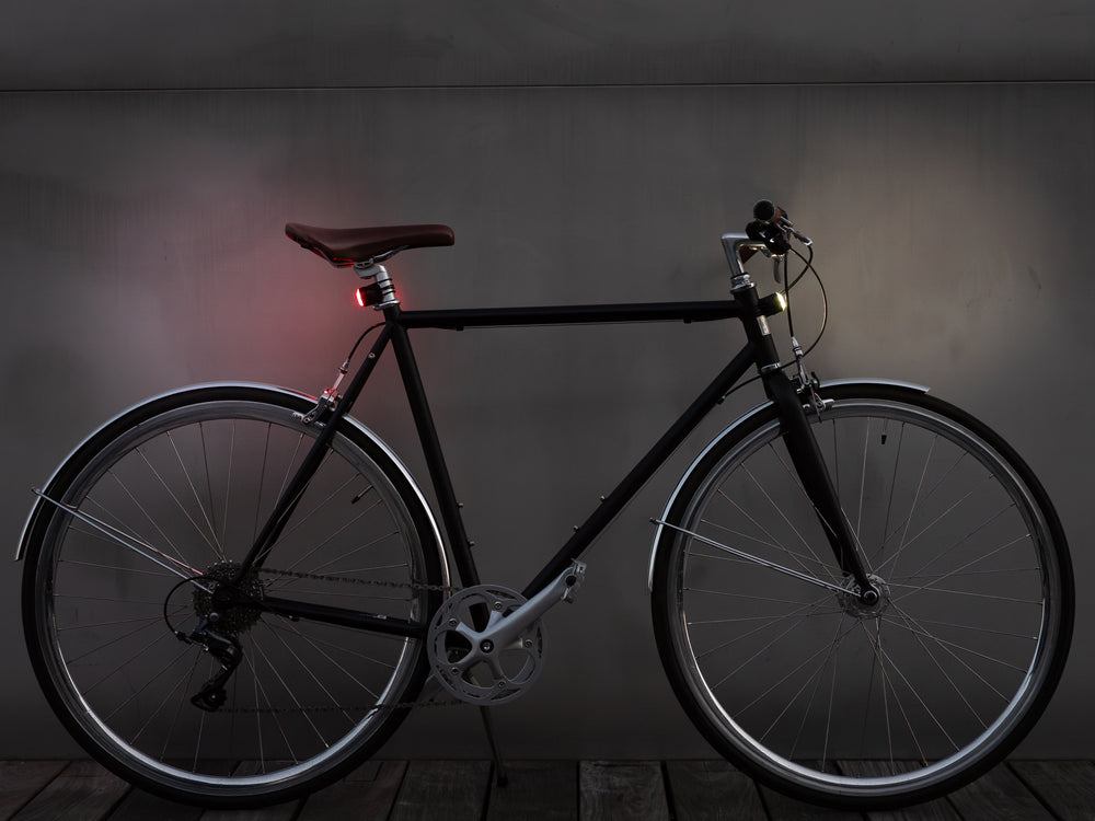 Mini magnetic front and rear lights