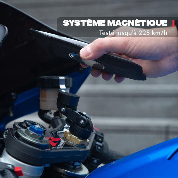 Phone mount for MINI BOOST clip-on handlebar