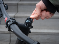 Silicone cover for bicycle and motorcycle mount