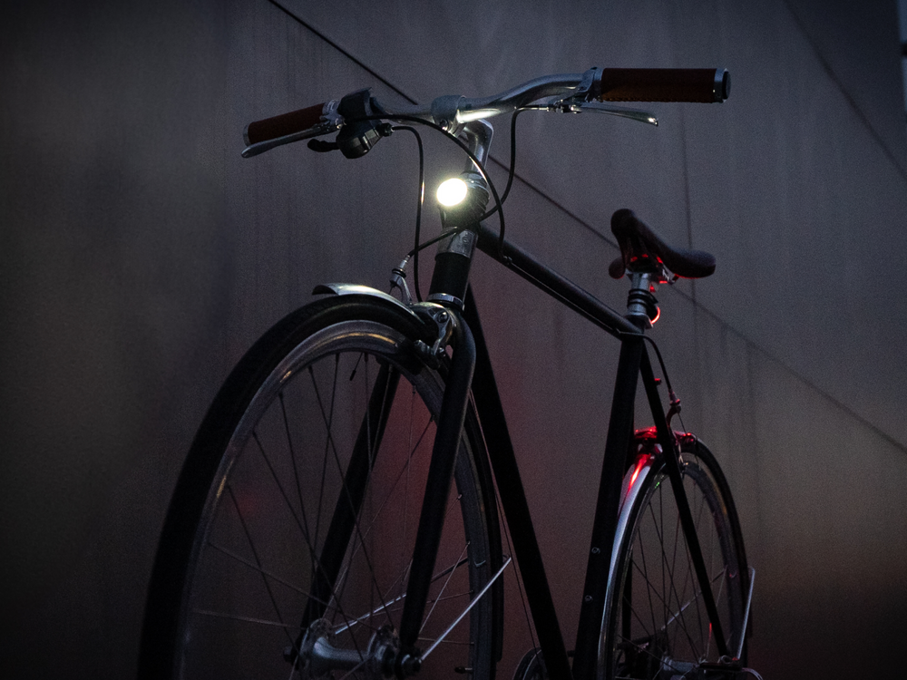 Mini magnetic front and rear lights