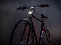 Mini magnetic front and rear lights