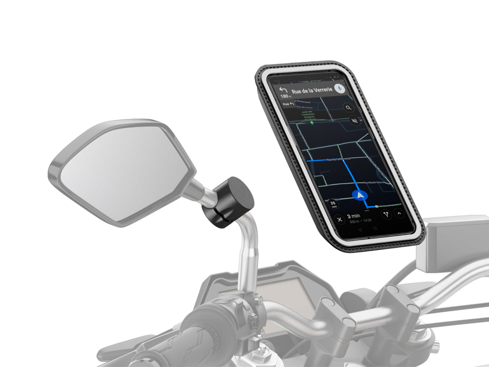 Motorcycle mirror mount