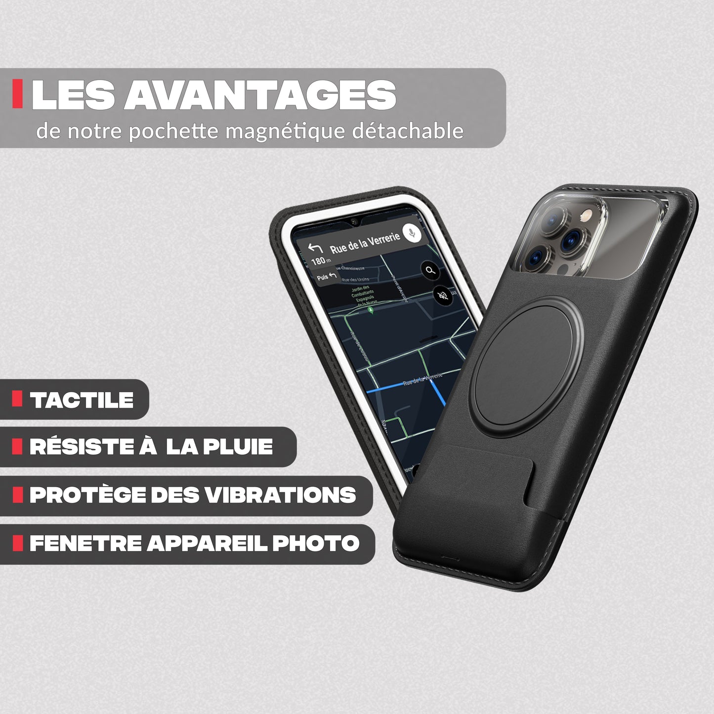 Touchscreen sleeve benefits – PRO BOOST Shapeheart motorcycle phone mount
