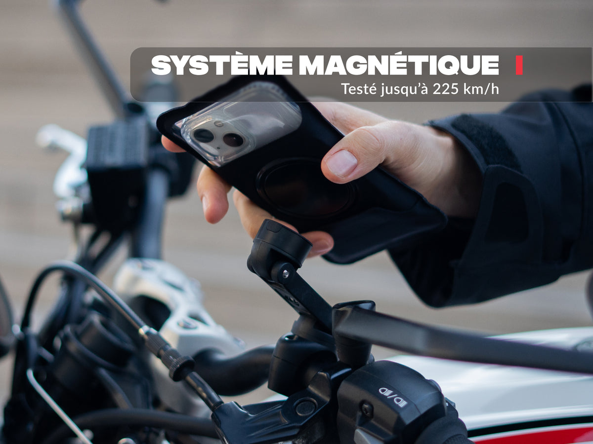 PRO BOOST mount for motorcycle handlebar