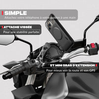 Motorcycle phone mount pro boost mini