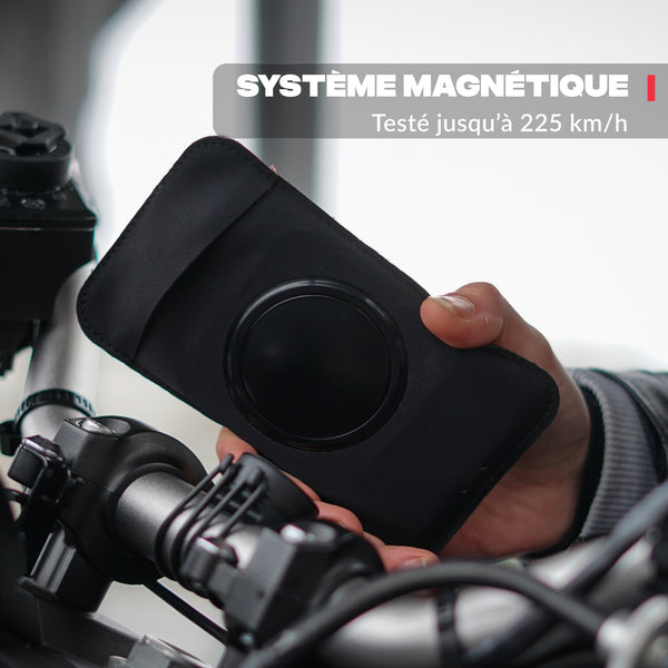 Motorcycle phone mount