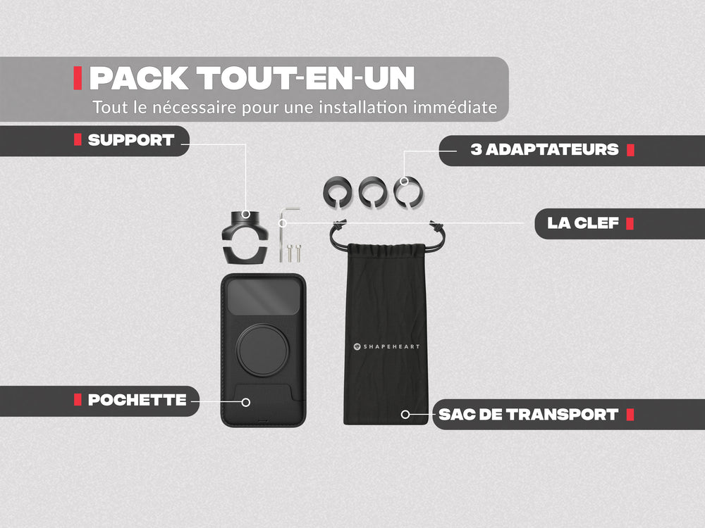 PRO mount for motorcycle handlebar