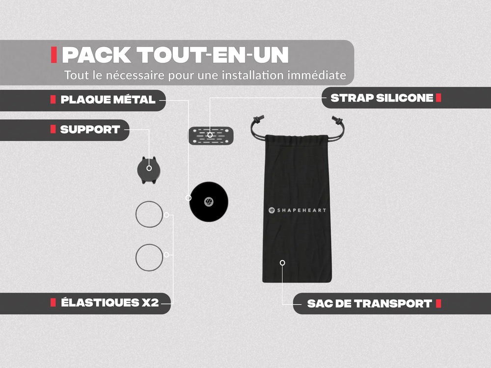 Motorcycle phone mount (with steel plate)