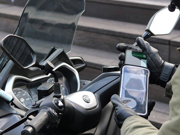 Magnetic smartphone mirror PRO mount for scooter