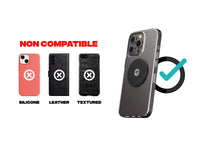 Motorcycle phone mount (with steel plate)