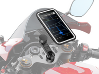 Support téléphone pour demi-guidon de moto BOOST