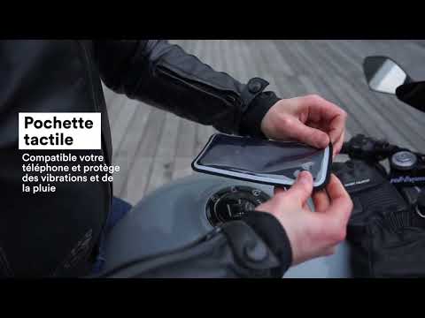 Vidéo présentation support Shapeheart demi-guidon moto sportive, guide d'installation rapide et démonstration des fonctionnalités du support.
