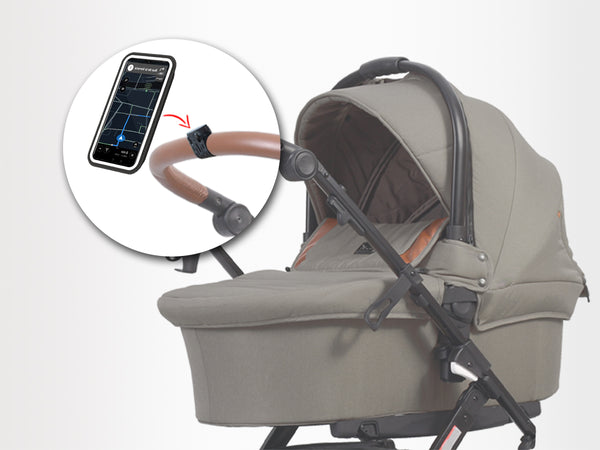 Magnetic phone clipping – Shapeheart stroller phone mount
