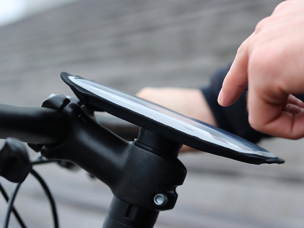 Shapeheart - Magnetic Bike Phone Holder | for Bike stem | Anti Vibration |  Waterproof Phone Holder for Bike | 360° Orientation